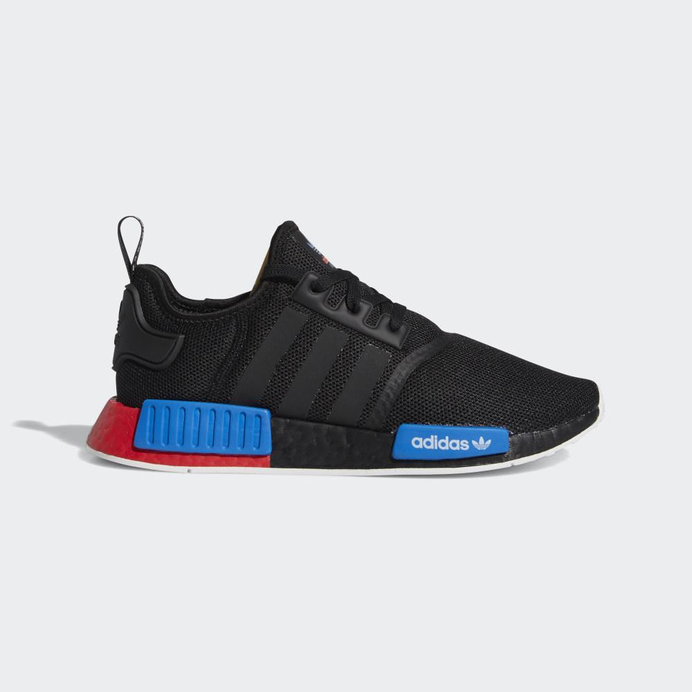 Adidas Men's NMD_R1 Originals Shoes Black/Red Ireland FX4355